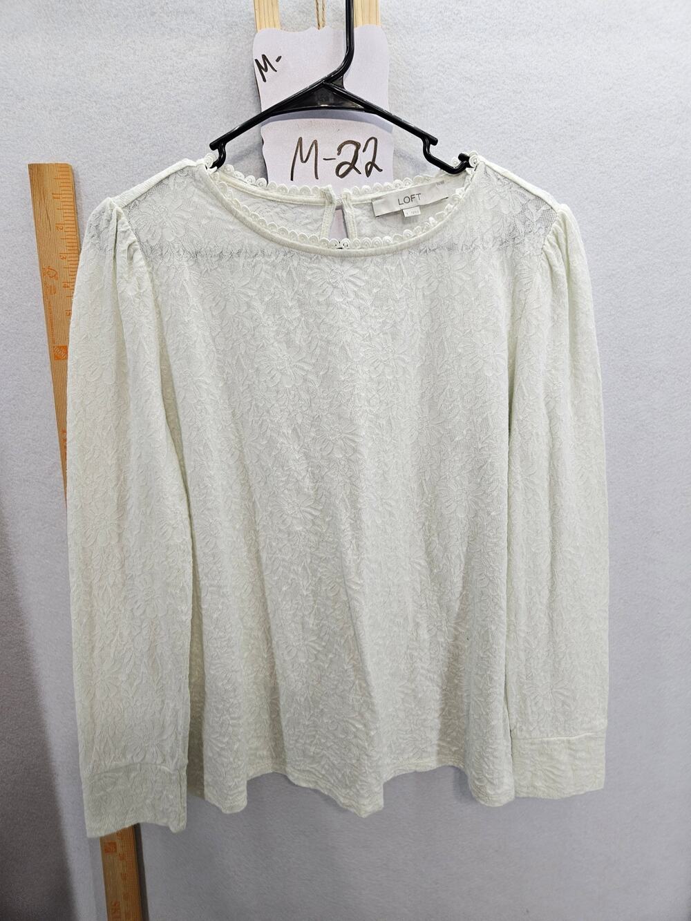 Loft lace blouse, size L